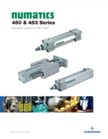 AVENTICS 400 SERIES STANDARD CYLINDERS CATALOG 450 & 453 SERIES: STANDARD CYLINDER TO ISO 15552